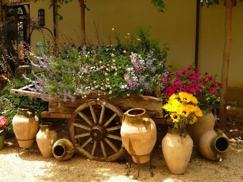 Картинки фото как украсить сад