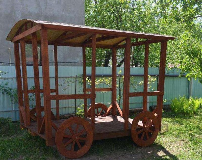 Беседка Карета Фото