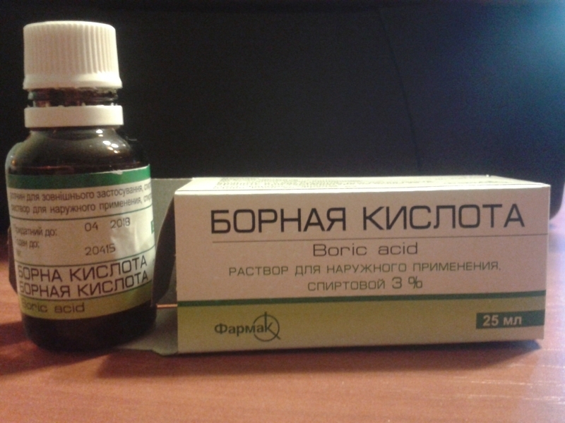 При использовании борной кислоты важно соблюдать нормы