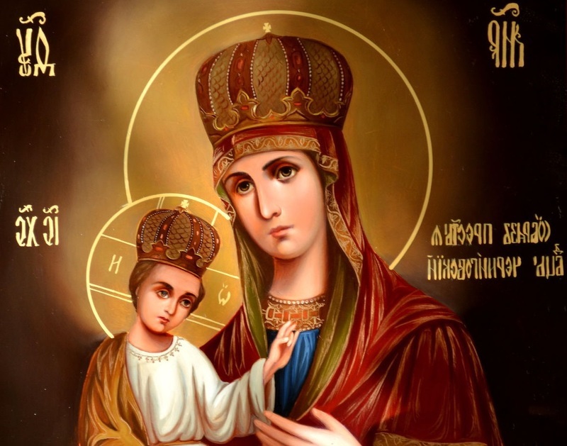 Деву Марию молили, чтобы получилось завести ребенка