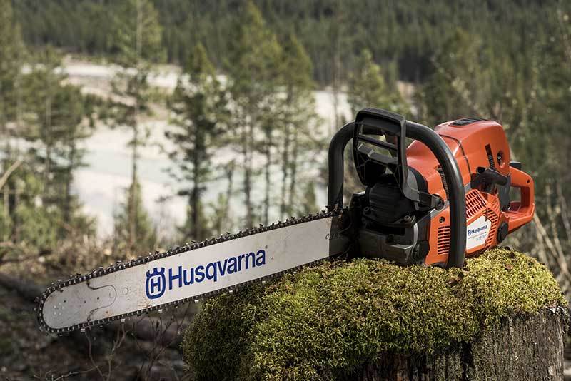 Профессиональная бензопила нового поколения от компании Husqvarna