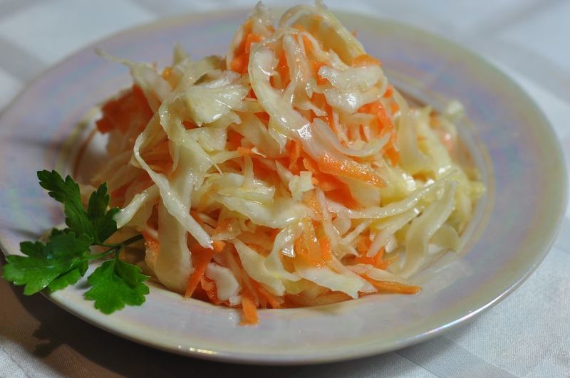 Маринуем капусту за пол часа - рецепт приготовления