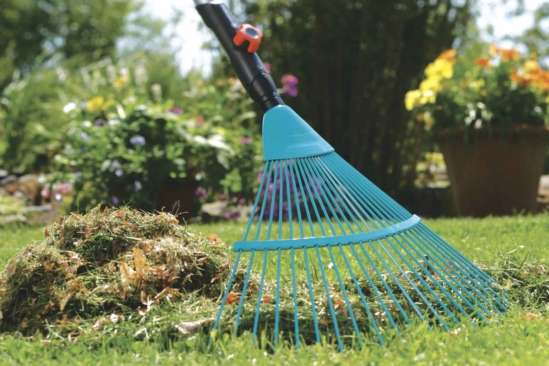 Веерные грабли от компании GARDENA