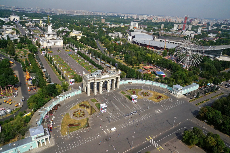 Место проведения выставки Золотая Осень - ВДНХ города Москва